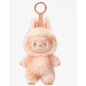 AUTHENTIC Popmart Labubu Monsters Big Into Energy Vinyl HAPPINESS Plush Keychain